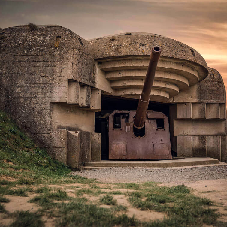 Atlantic Wall Gun Emplacement